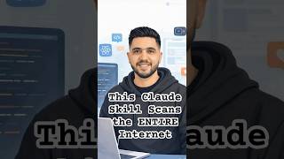 This Claude Skill Scans the ENTIRE Internet 😳 #codewithharpreet #programming #github #coding #ai