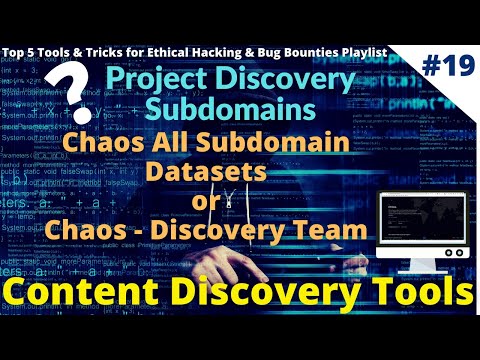 #19 Project Discovery Subdomains | Chaos All Subdomain Datasets | Discovery Team