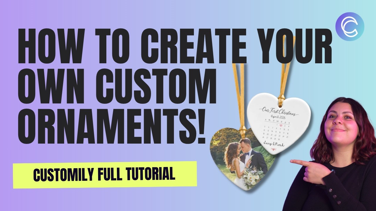 How to Create & Sell Custom Ornaments (Product Base + Design) | Customily Tutorial for Shopify 🔥