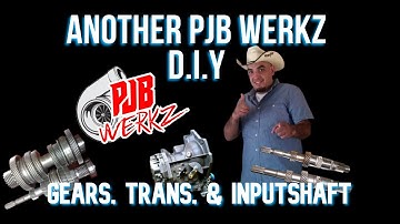 DIY!!! With Julio himself(Popcorn) INPUTSHAFT & GEARS