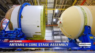 Artemis II Core Stage Assembly