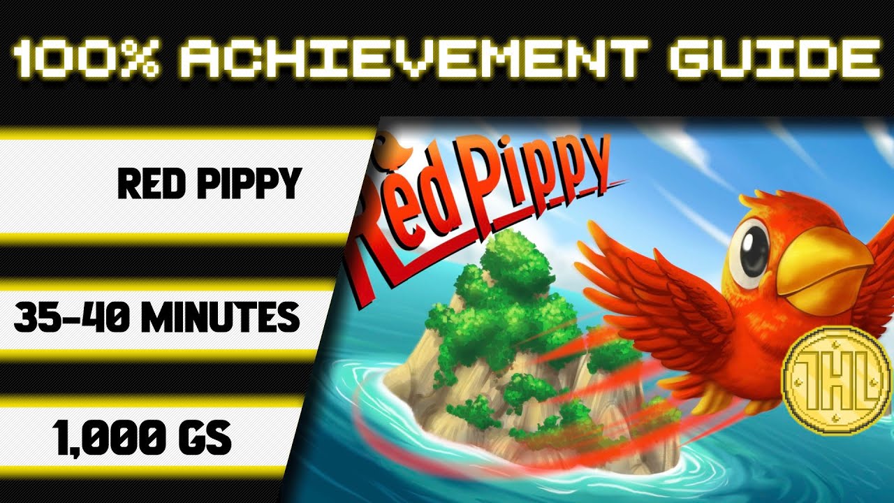 Red Pippy 100% Achievement Walkthrough * 1000GS in 35-40 Minutes ...