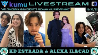 Pt.1 Kd Estrada & Alexa Ilacad - Kumu Live Happy Holidays 123022