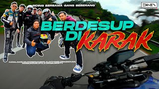 BERDESUP DI KARAK ! HAMPIR ACCIDENT ! Sunmori Malaysia | Yamaha MT-09 | Pure Sound [4K]