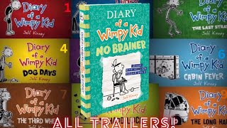 Every Diary of a Wimpy Kid Book Trailer (Part 1)