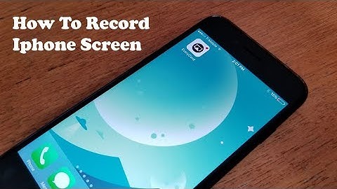 How To Record Iphone Screen IOS 11-10.2-10.3 Iphone7/7Plus/6s/6sPlus/6 No Jailbreak - 2017