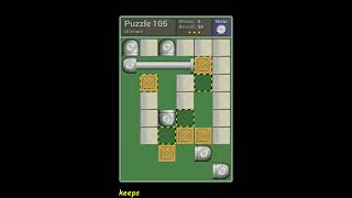 Pushing Machine (Ultimate) Level Puzzle 105 - Perfect Solution
