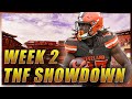 DRAFTKINGS WEEK 2 TNF SHOWDOWN: BROWN BENGALS NFL DFS PICKS