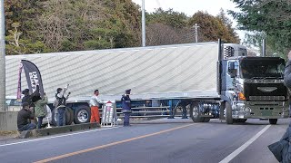 快音マニ割り⤴️⤴️トレーラーの見事な右折退場⤴️⤴️【退場①】アカツキチャリティ撮影会 2024