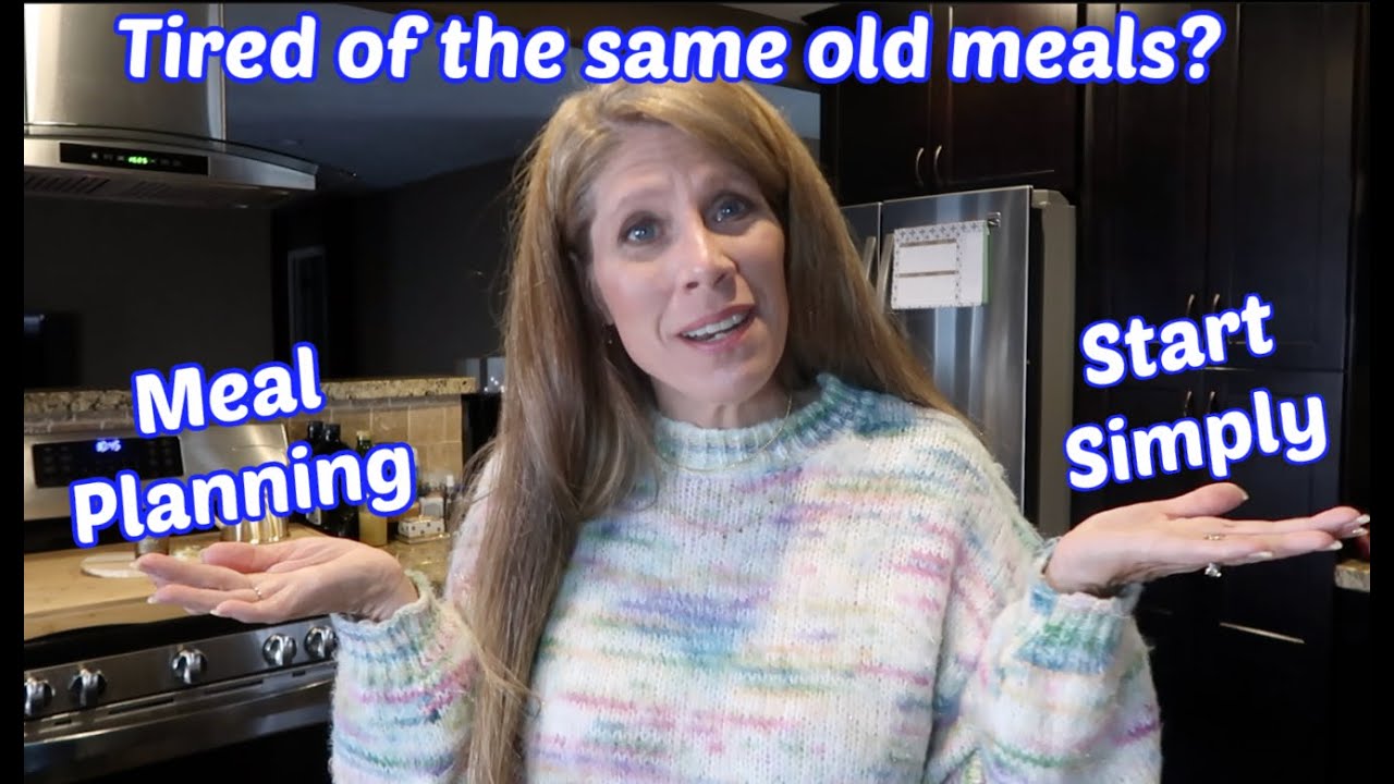 How I MEAL PLAN for Two Weeks at a Time GlutenFree Meal Planning