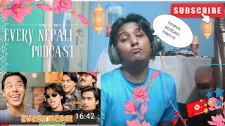 React on Everything Nepali Podcast//Jerry Limbu//Comedy video 💕