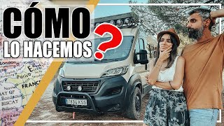 Cómo organizar un Gran VIAJE por Europa  | En Furgoneta Camper o Autocaravana  [Road Trip 2022]