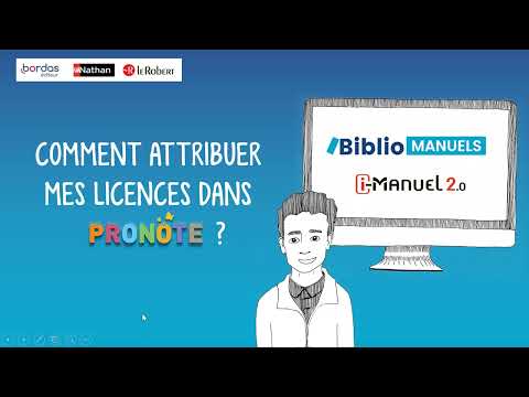 Comment attribuer les manuels numériques Biblio Manuels et i-Manuel dans Pronote ?