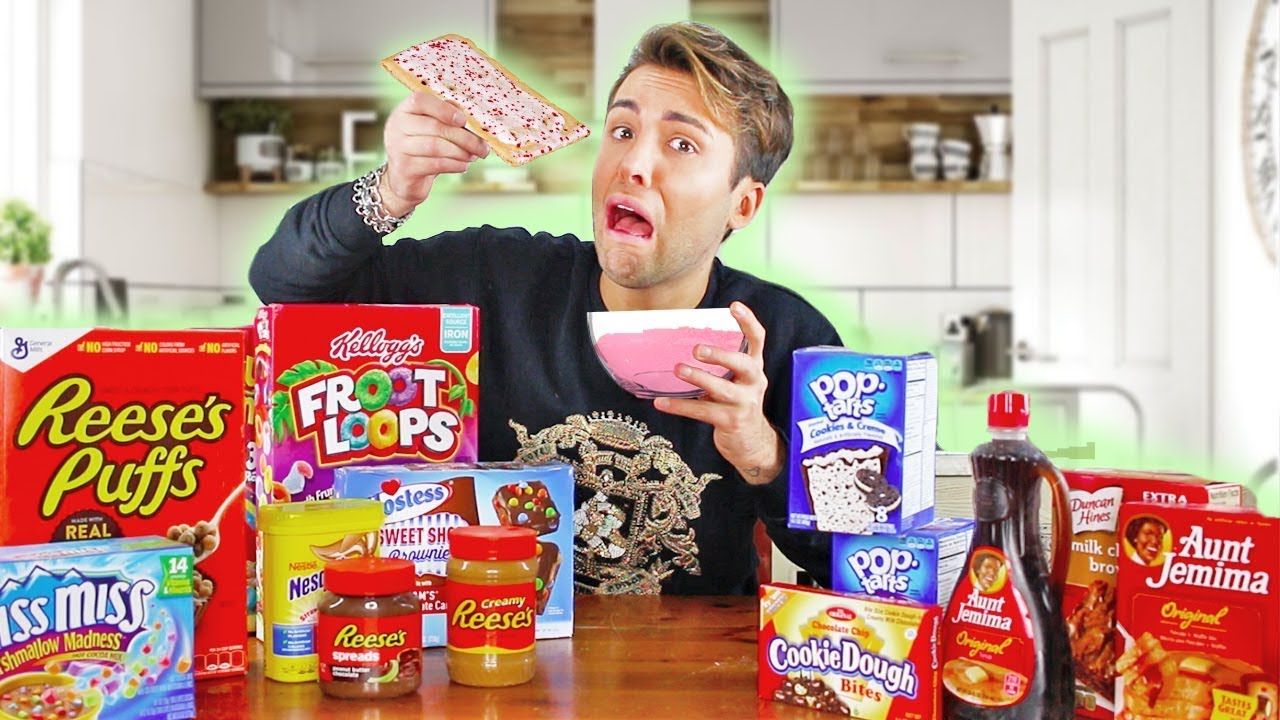 PROVO LA COLAZIONE AMERICANA (IL LATTE È ROSA!) | GIANMARCO ZAGATO