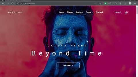 music website project using django framework