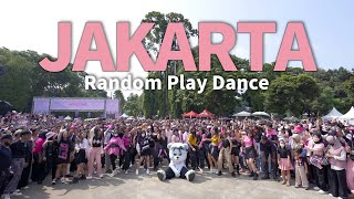 BLACKPINK Random Play Dance with KRUNK 📍JAKARTA