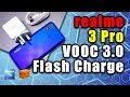 realme 3 pro VOOC 3.0 Flash Charging Test