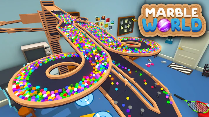 Marble World - Build your own Marble Runs and Marble Races