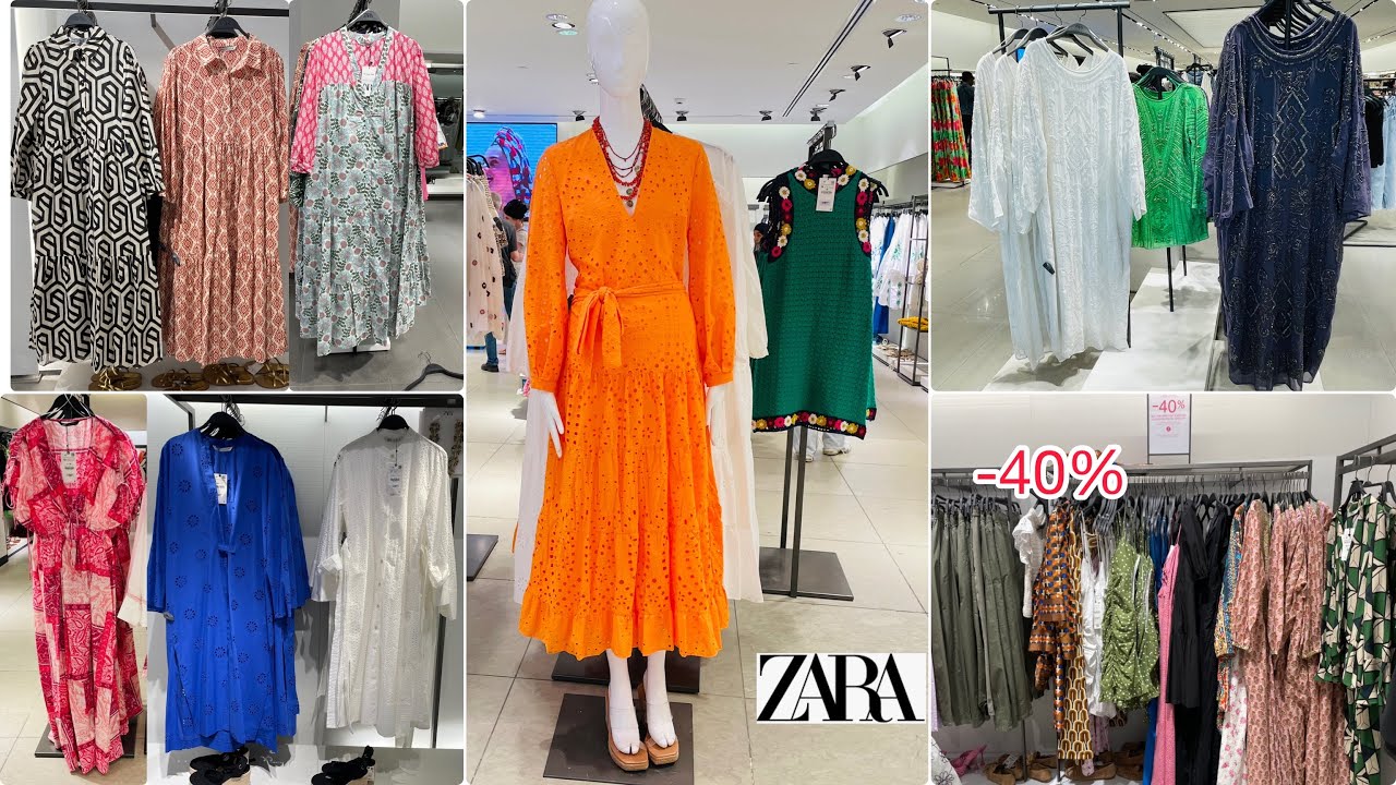 ZARA DRESSES NEW COLLECTION / JUNE 2022 