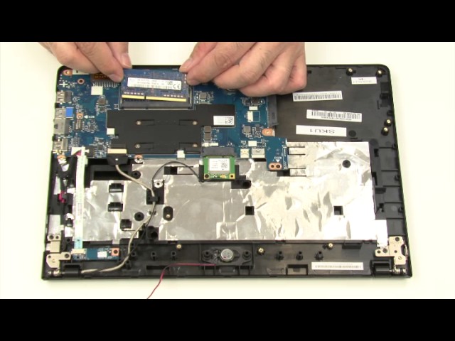 Lenovo ideapad 100 14IBY Cambio Memoria - YouTube