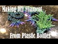 Making 3d printer filament from recycled pet plastic bottles  the void sea dragon