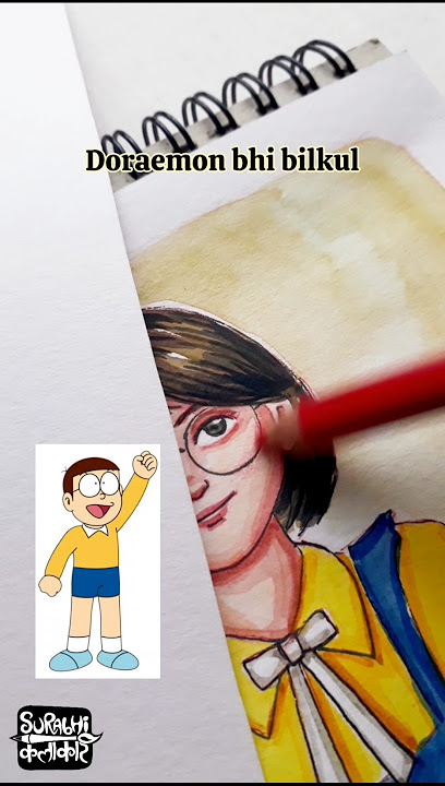 What if Nobita was a girl? 😱 #shorts #surabhikalakar