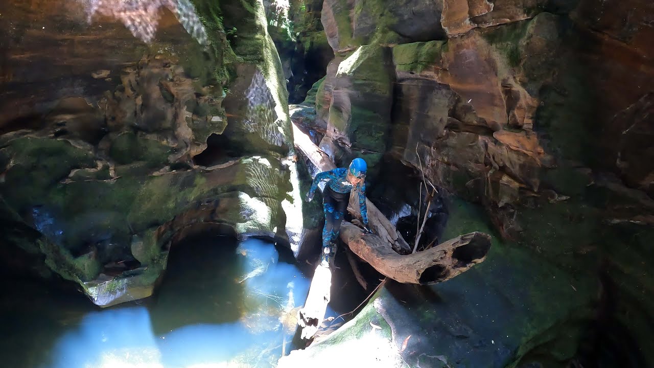 Rocky Creek Canyon, Newnes Plateau, NSW, Australia.