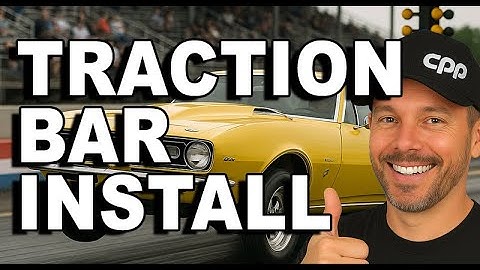 CPP Street Trac Traction Bars 6281TB-S | Eliminate Wheel Hop on ’62-’74 Nova & ’67-’81 Camaro