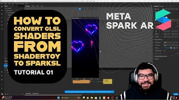 Heart Fireworks Shader - Converting GLSL to SparkSL - Tutorial 01
