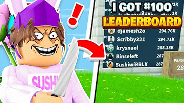 👑 I Reached TOP 100 ON REBIRTH LEADERBOARD... (Roblox Mining Clicker Simulator)