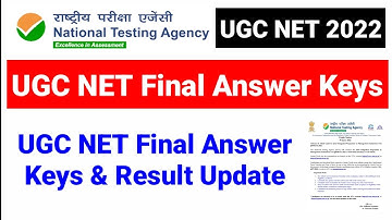 Final Answer Keys Update 😍 | UGC NET Final Answer Keys & Result Update 2022 | UGC NET MENTOR