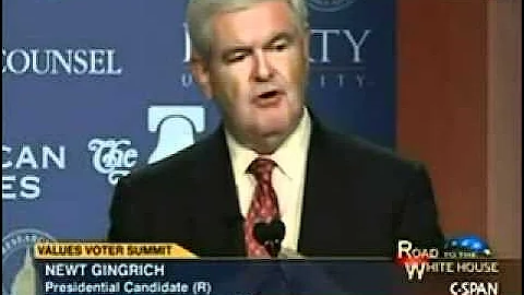 Newt - Courts out of Touch & Unconstitutional