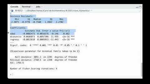 TUTORIAL Econometría con R y RStudio: Modelos Probit y Logit (práctica)
