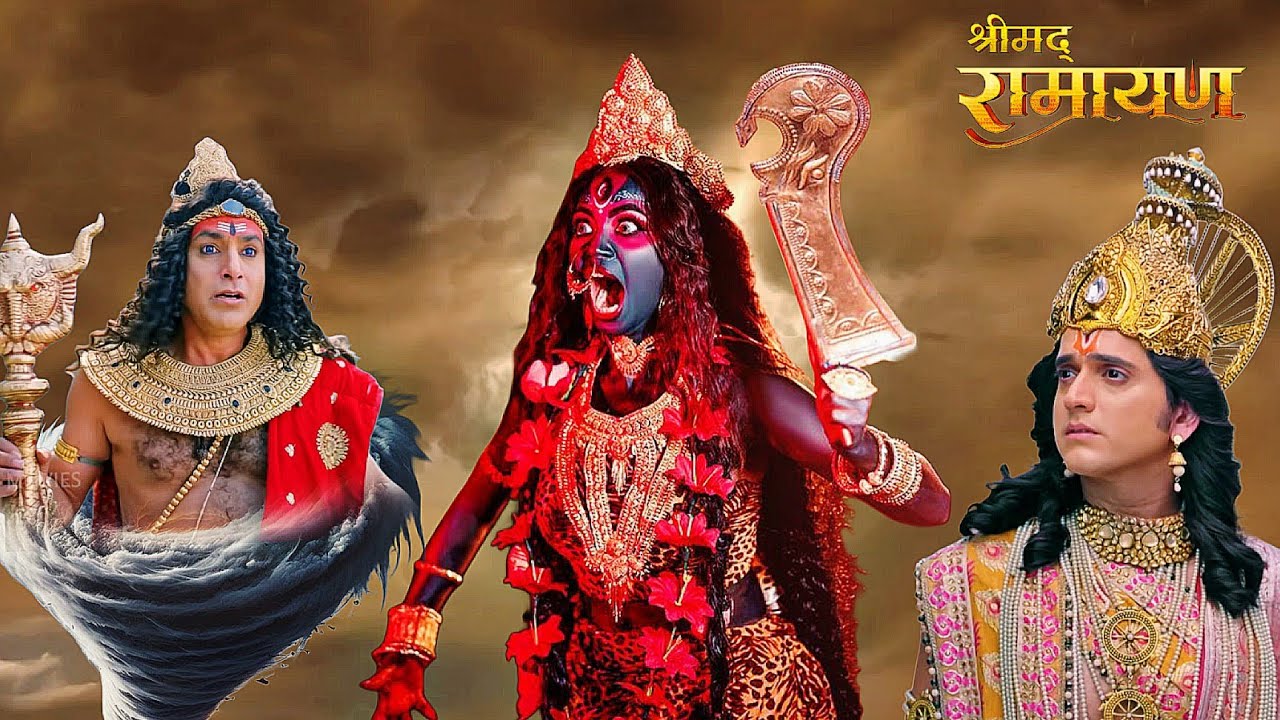 10 मुख वाले रावण का सर्वनाश  सीता माता बनी माँ काली || Shrimad Ramayan || Full Episode ||