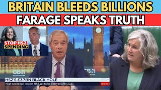 Nigel Farage SLAMS HS2 Cost: “Scrap It Now!” | Labour Delays Project Again