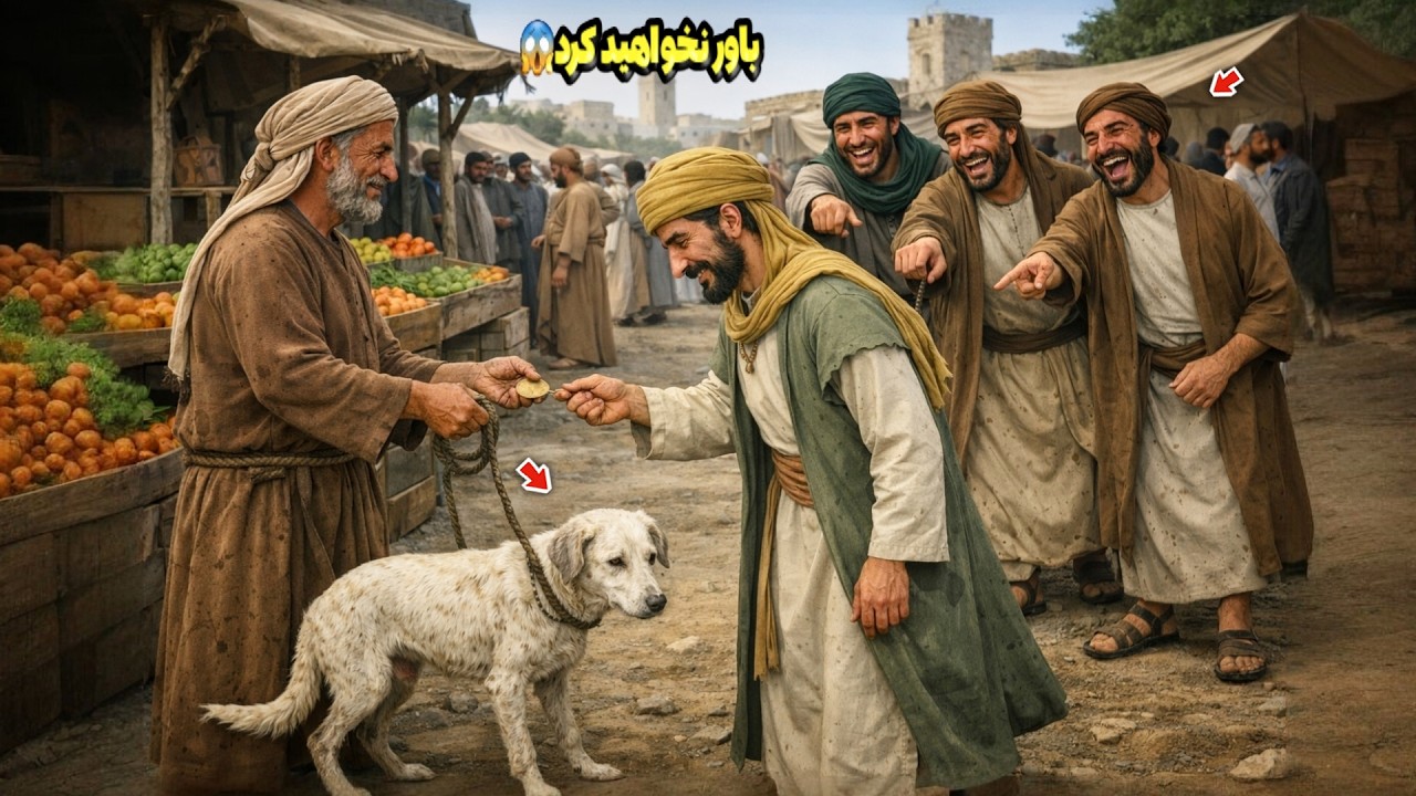 تاجری سگ مریض و زخمی را خرید و همه مسخره اش کردند 😱 اما راز وحشتناک سگ فاش شد! 😱