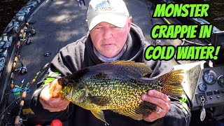 HOW TO CATCH HUGE CRAPPIE IN COLD WATER- How you can do it!