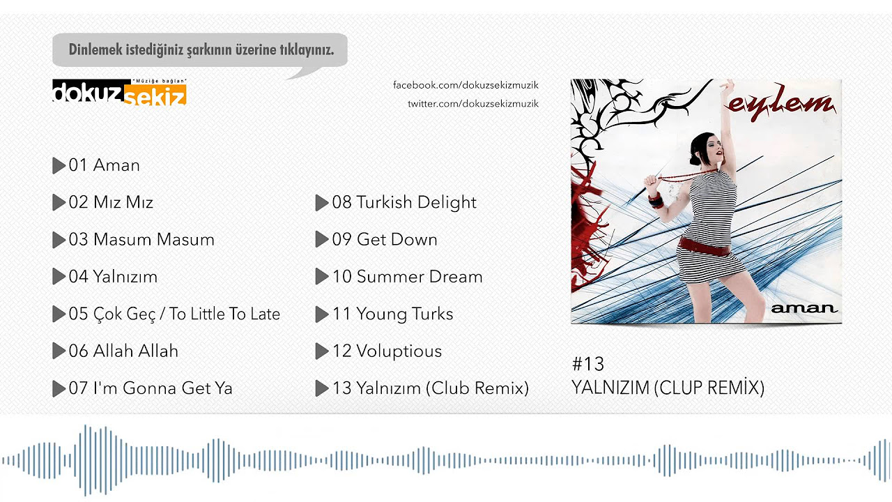 Eylem   Yalnzm Club Remix  Official Audio