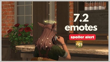 Patch 7.2 | All new and returning emotes