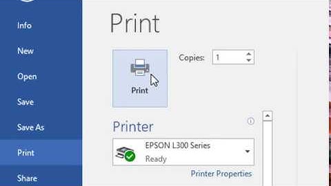 Cara Print Word Hasilnya Langsung Urut Dari Depan Ke Belakang