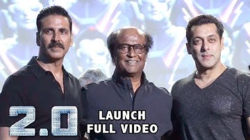2.0 Official Trailer/Teaser Launch Full Video | Rajinikanth, Akshay Kumar, Salman Khan