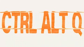 Baebob - CTRL ALT Q - (Official Visualizer)