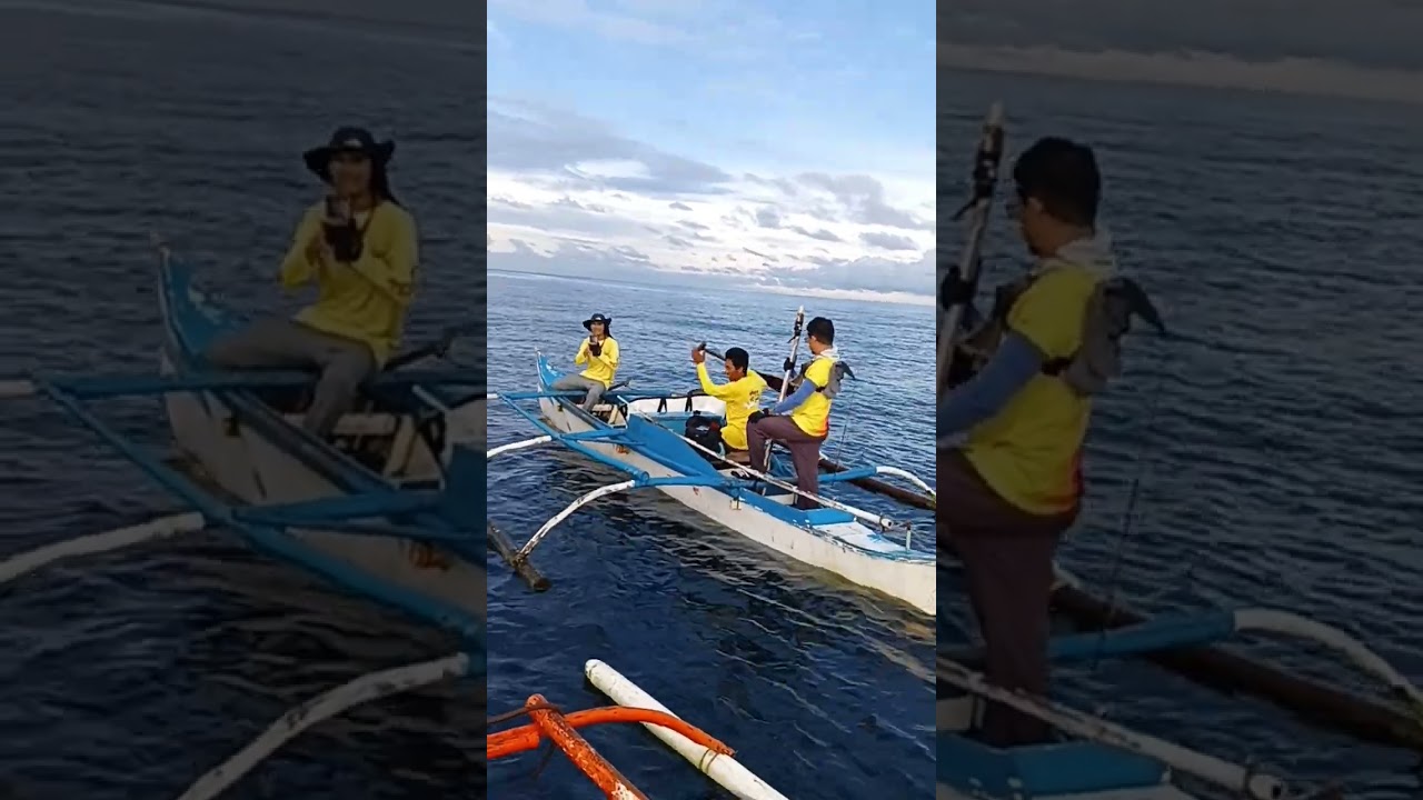 Y1-Unexpected Hook up My first-ever Thresher shark catch and release | Jigging Fishing Philippines