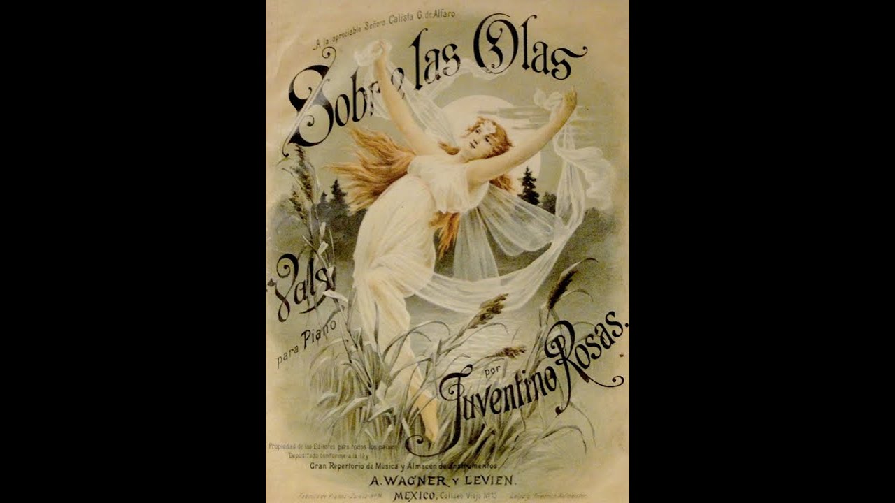 Rippling Waves waltz (Sobre las Olas). Juventino Rosas.  Mira 18 1 ⁄ 2 “ Nr-418