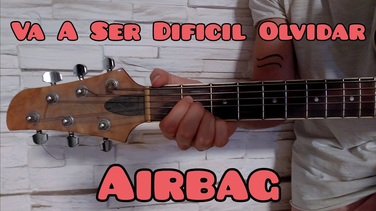 Como tocar Va A Ser Dificil Olvidar de Airbag guitarra (FÁCIL Y RÁPIDO) 