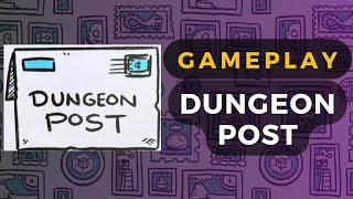 Dungeon Post Board Game Solo Playthough | DaniCha