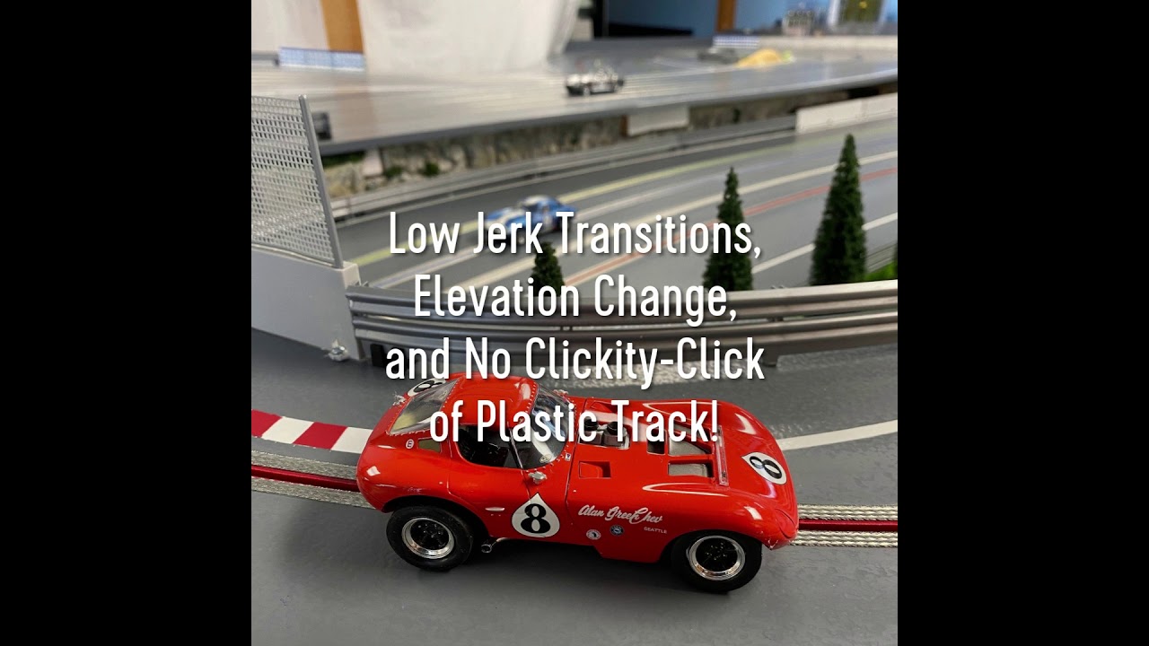 Custom 1/32 Scale Slot Car Track Design, CNC Routed for the DoIt