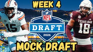 2026 NFL Mock Draft After Week 4 of The NFL Season | HUGE SHOCK AT #1!