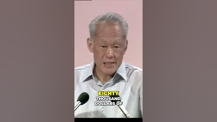 Singapore's PM Lee Kuan Yew: POLITICS VS CAREER