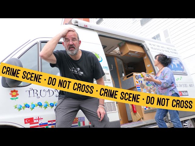 VAN LIFE NIGHTMARE - THEY STOLE OUR STUFF!! class=